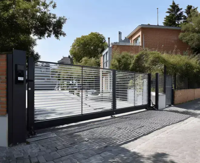 Sleek Sliding Gate in Caloundra